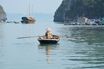 Hanoi – Haiphong – Catba – baie de Lan Ha – Halong