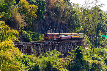 Mae Klong - Damnoen Saduak - Kanchanaburi