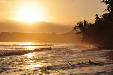 Coucher de soleil au Costa Rica
