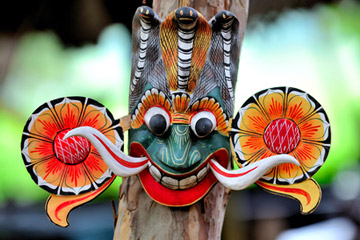 Artisanat traditionel du Ceylan au Sri Lanka