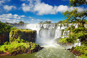 Les chutes d'Iguaçu au Brésil