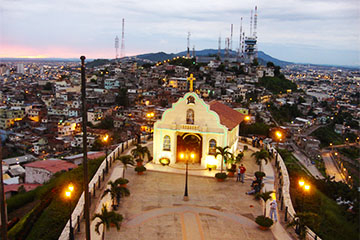 Vue sur Guayaquil 