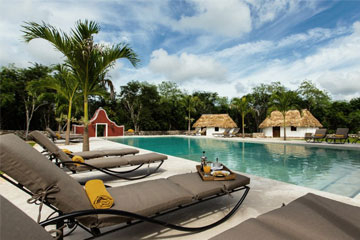 Hacienda de luxe dans le Yucatan au Mexique