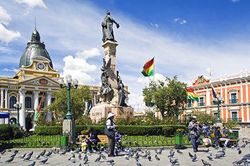 la paz monument