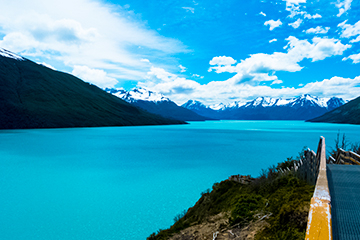 Navigation sur le lac Argentino