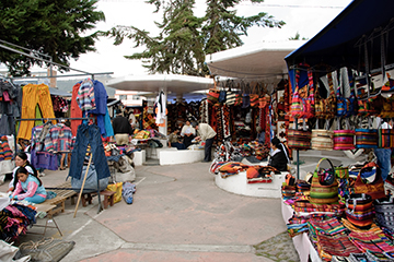 Marché des artisants d'Otavalo
