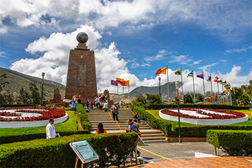Mitad del mundo en Équateur