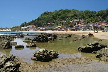 Plage du village de Morro