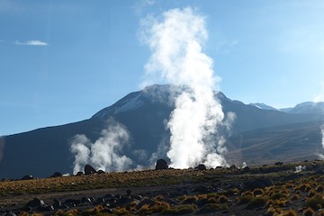 San Pedro d'Atacama - Geysers del Tatio - Santiago 