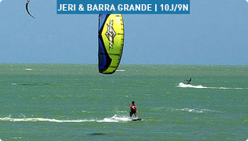 Combiné Kitesurf Jeri et Barra Grande