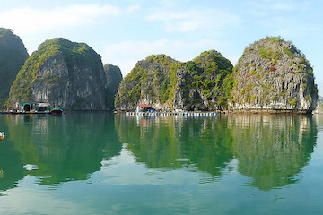 Croisière en baie de Lan Ha – Cat Ba – Haiphong – Hanoi - Hue