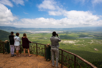 Karatu - cratère Ngoro,goro - Serengeti